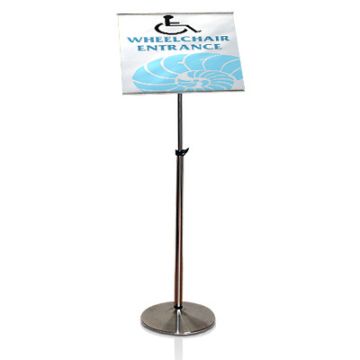 Height Adjustable Display Post