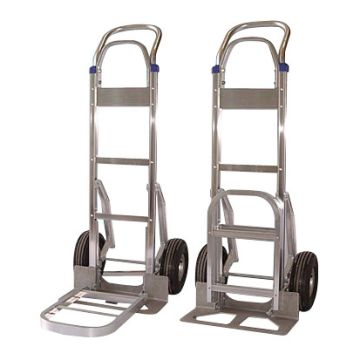 Large Aluminum Hand Trolley - 150kg Capacity