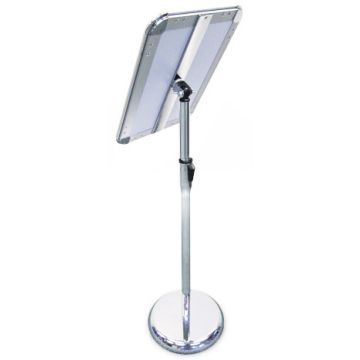 Height Adjustable Display A4 Poster Holder